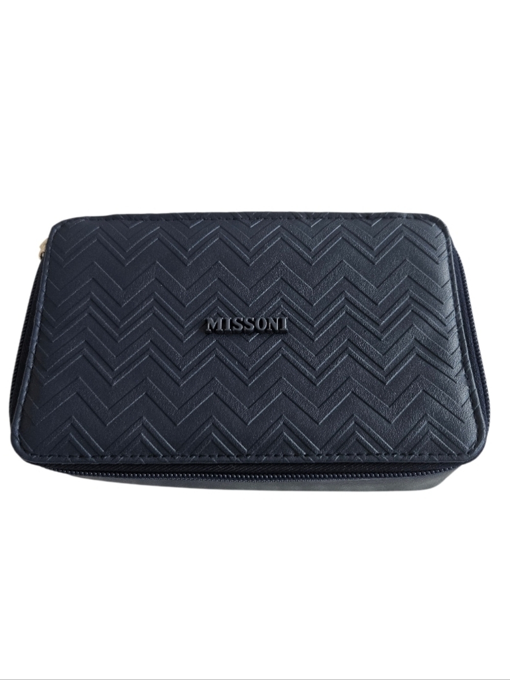 NWOT Missoni Exclusive Delta Trip Chevron Zip Pouch